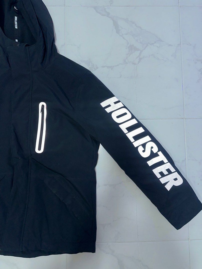 Hollister reflective jacket hotsell