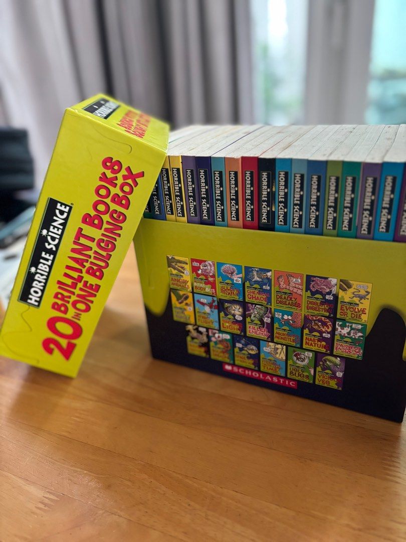 予約販売 science Horrible 20 書本 興趣及遊戲, box), (with set books 洋書
