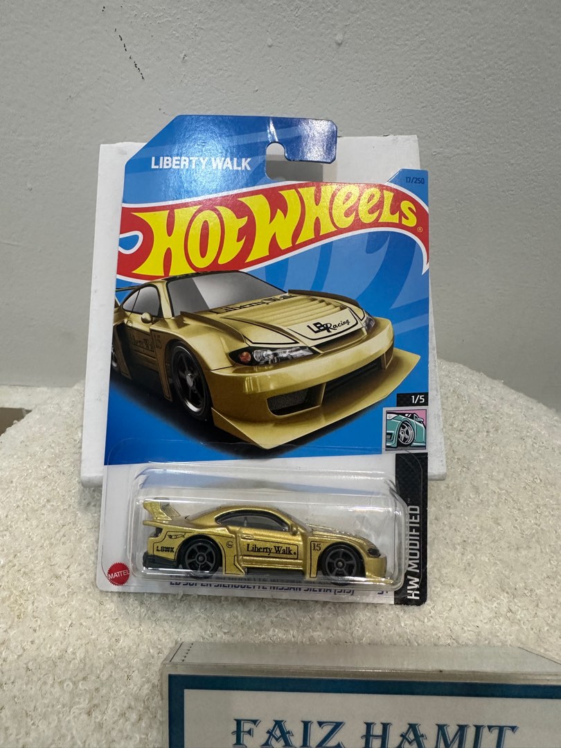 Hot Wheels Nissan Silvia S15 LBWK Gold, Hobbies & Toys, Toys & Games on ...