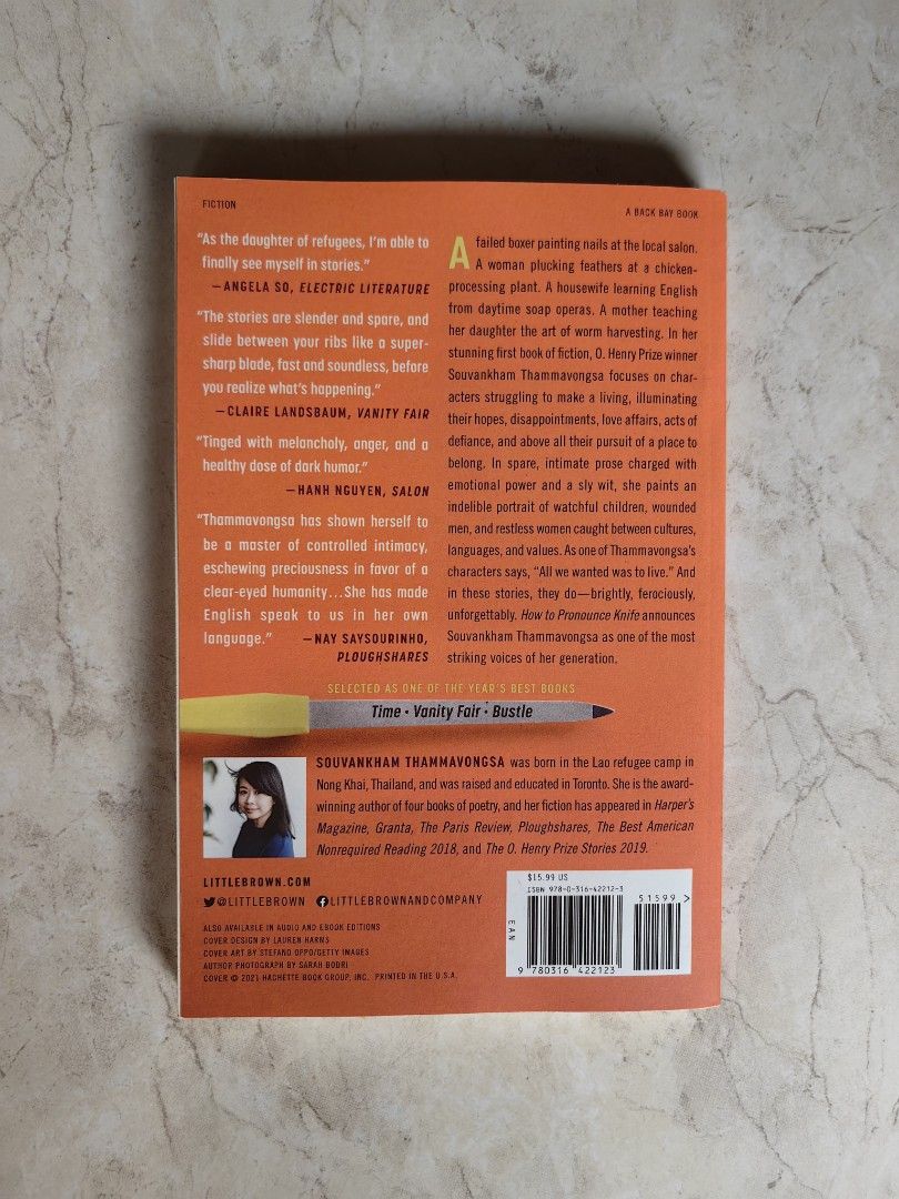 How to Pronounce Knife Book by Souvankham Thammavongsa, Hobbies & Toys