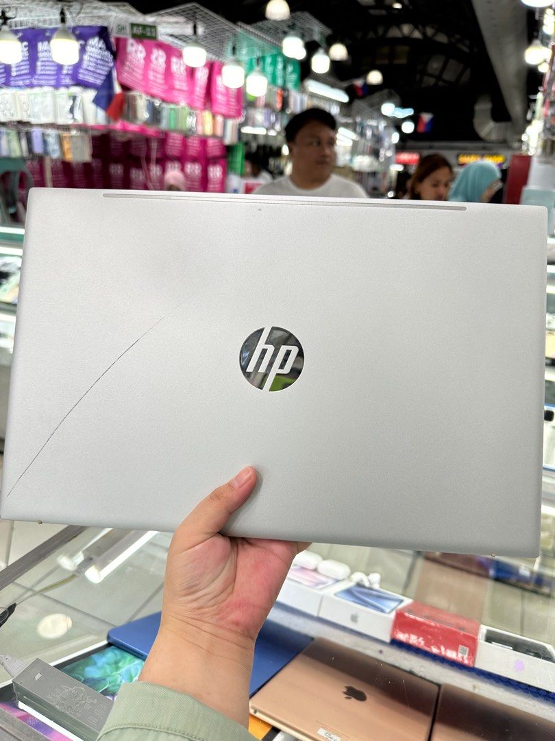 HP Laptop intel core i5 pavilion wendows 11 (Category: Laptops & Notebooks) located in San Juan City. Submitted by jalailahmamosaca (Listing ID 1327443965, Image 1). Description: hp laptop intel core i5 11thgen pavilion touchcreen wendows 11 512gb 12ram with original ‼️dents only ‼️ charger.
