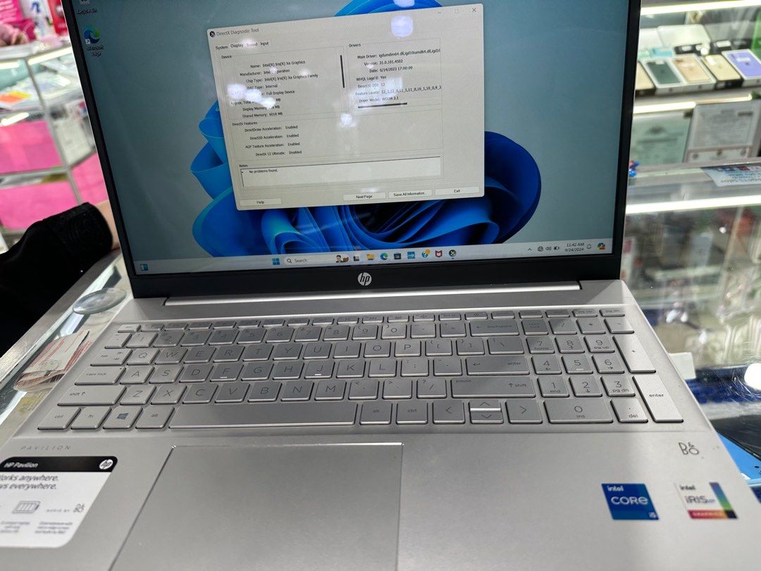 HP Laptop intel core i5 pavilion wendows 11 (Category: Laptops & Notebooks) located in San Juan City. Submitted by jalailahmamosaca (Listing ID 1327443965, Image 3). Description: hp laptop intel core i5 11thgen pavilion touchcreen wendows 11 512gb 12ram with original ‼️dents only ‼️ charger.