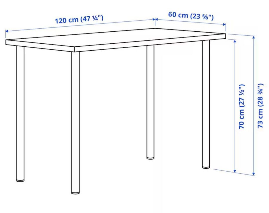 IKEA Study Table (Category: Tables & Sets) located in Singapore. Submitted by boboali42218 (Listing ID 1327408867, Image 2). Description: .