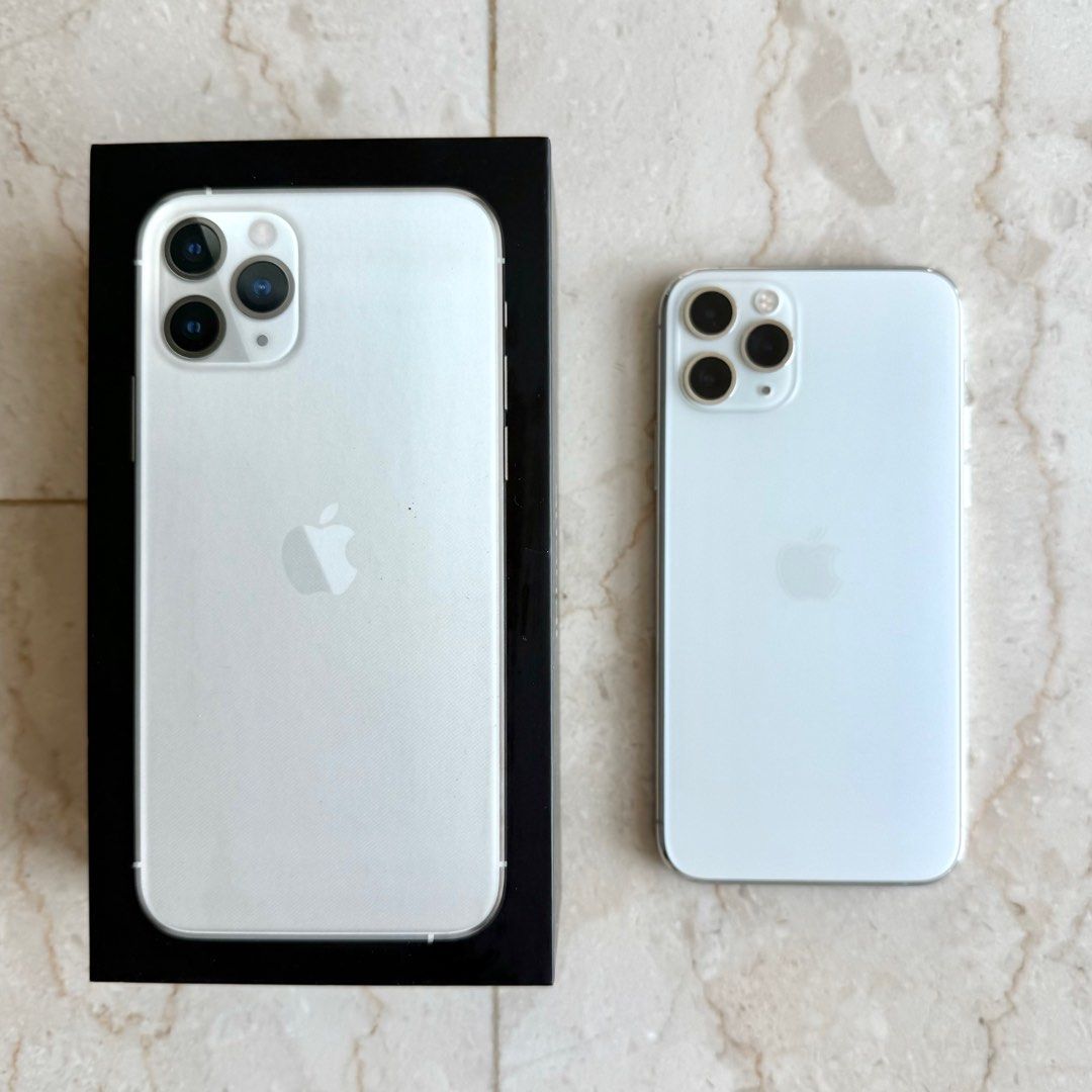 iPhone 11pro 256GB シルバー　 バッテリー97% iPhone 11pro 256GB シルバー バッテリー97% バッテリー高容量 97