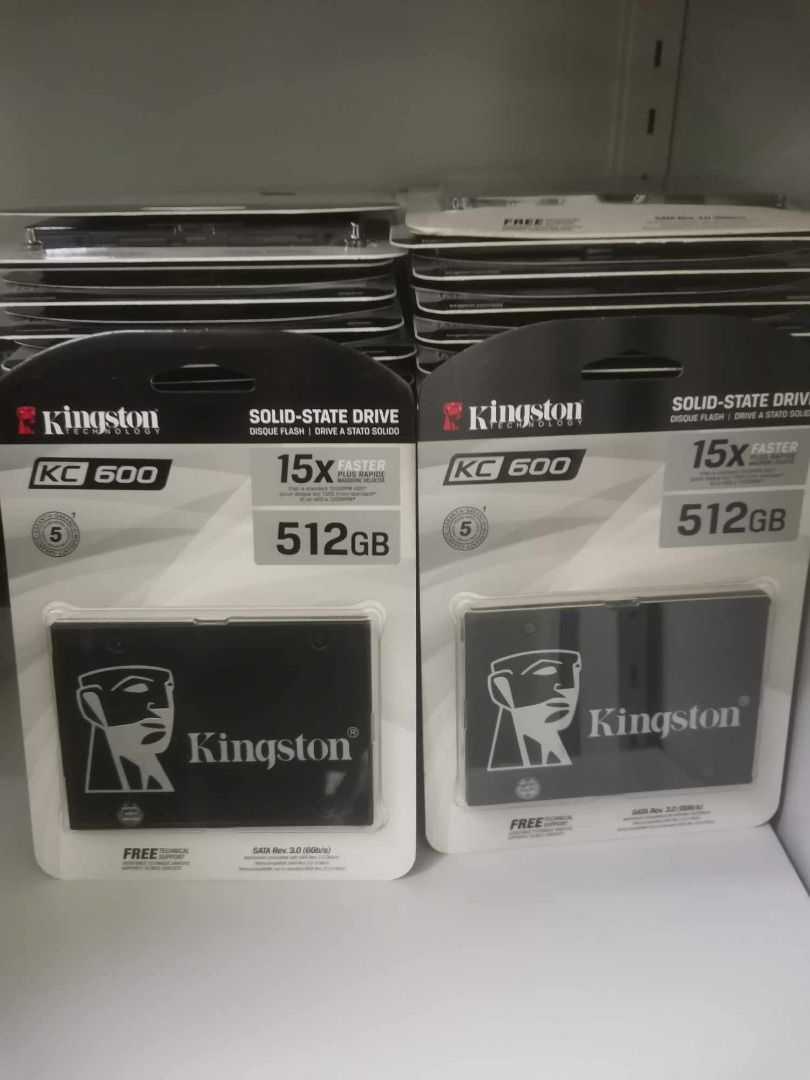 Kingston KC600 512GB SSD (Category: Memory & SD Cards) located in Caloocan City. Submitted by rosegentech (Listing ID 1327428324, Image 2). Description: Kingston KC600 512GB SSD ALSO AVAILABLE: Desktop for Rental and Leasing Laptop for Rental and Leasing IT Products - Computers - Laptops - Accessories - Parts CCTV Office Furniture - Office Chair - Tables - Lockers - Cabinets Paper Shredder - For Rental - For Purchase.