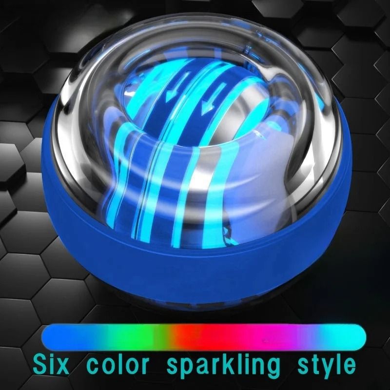 LED Gyroscopic Power Trainer ball Autostart Range Gyro Power Wrist Ball ...