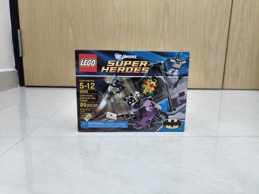 Lego 6858 DC Superheroes Catwoman Catcycle City Chase Hobbies Toys Toys Games on Carousell