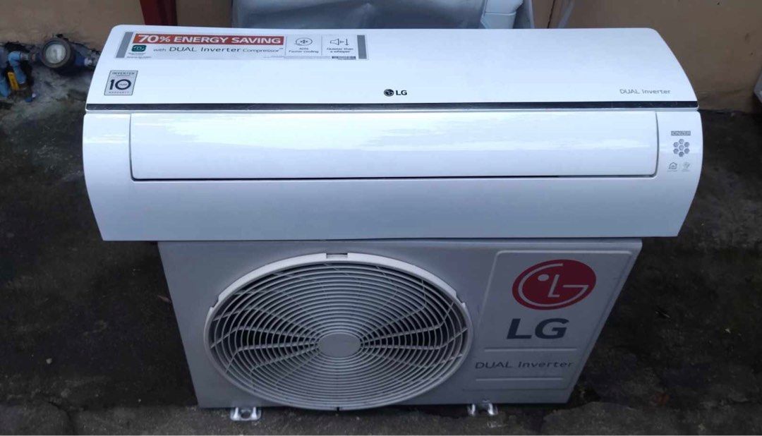 LG Free Installation Split Type Aircon DUAL INVERTER 1hp, TV & Home