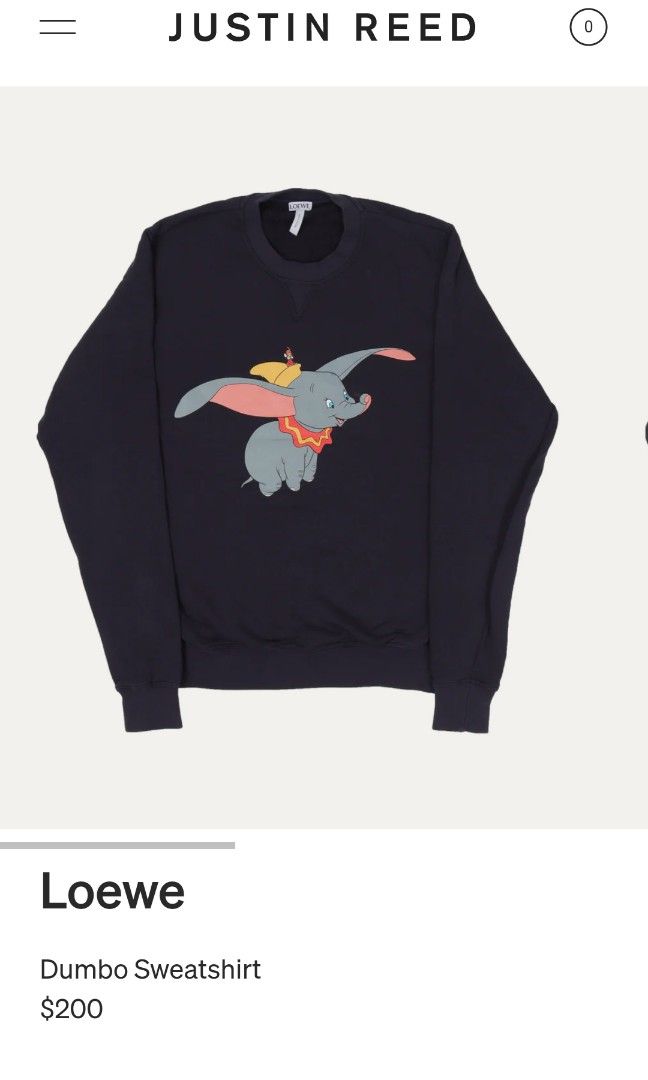 Loewe dumbo sweatshirt online