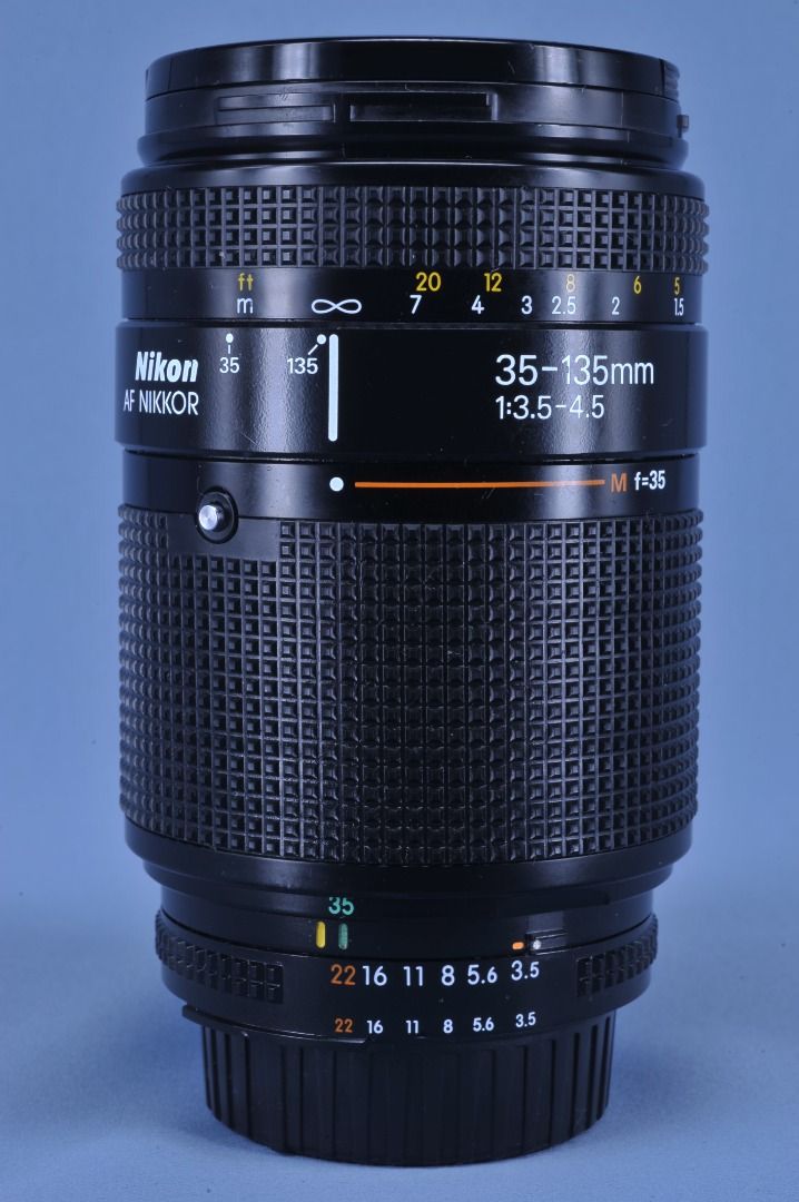 NIKON AF 35135mm F3.54.5 ONE TOUCH ZOOM LENS (NON "D" EARLY VERSION