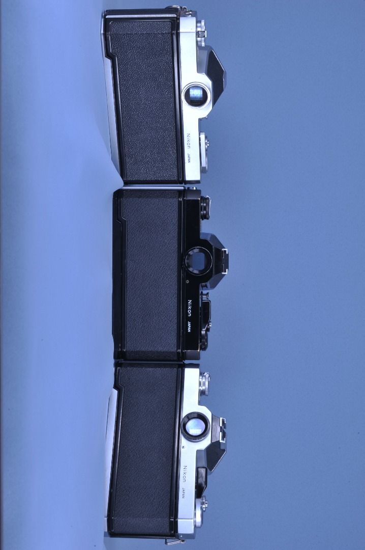 NIKORMAT FT2 (BLACK) & NIKORMAT FT2 (SILVER) PLUS NIKKORMAT FT (SILVER