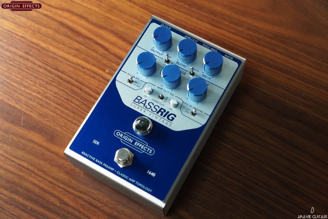 ギター ORIGIN EFFECTS BASS RIG super vIntage Bassrig Super Vintage – Origin Effects