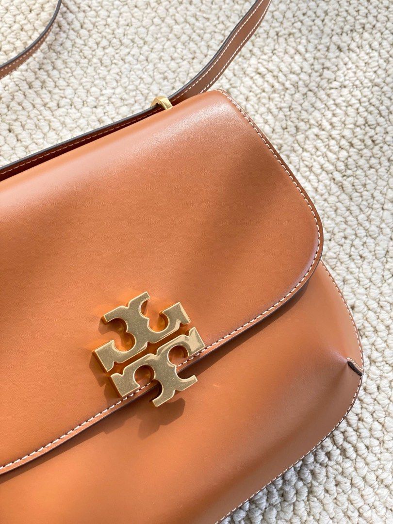 Original Tory Burch women Eleanor saddles crossbody bag handbag, Women's Fashion, Bags & Wallets