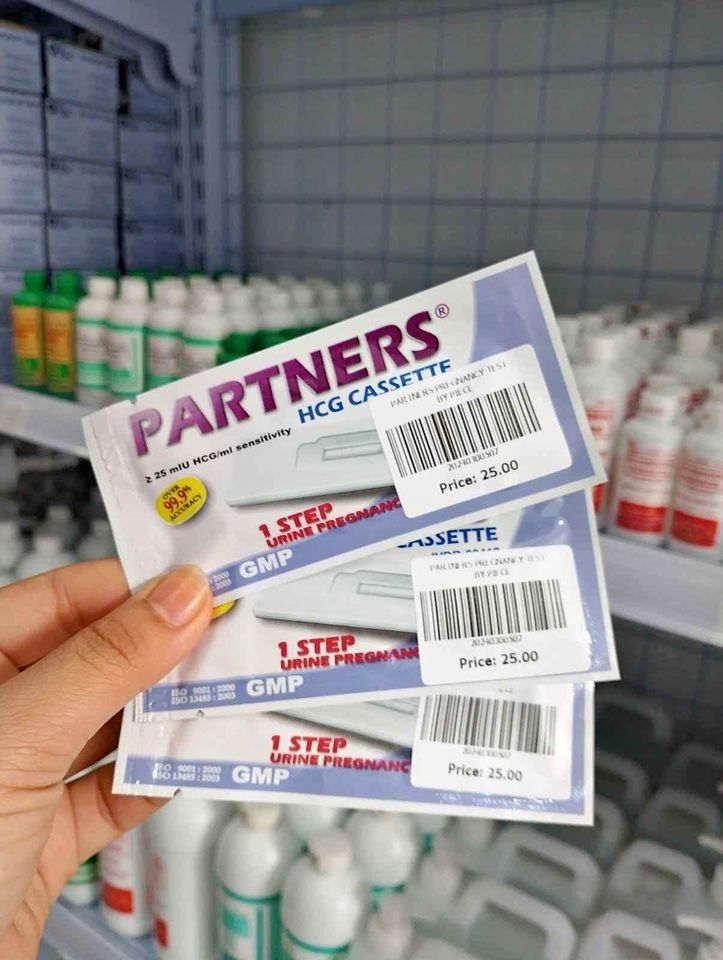 PARTNERS PREGNANCY TEST KIT (Category: Medical Supplies & Tools) located in Quezon City. Submitted by marketings84097 (Listing ID 1327446785, Image 1). Description: .
