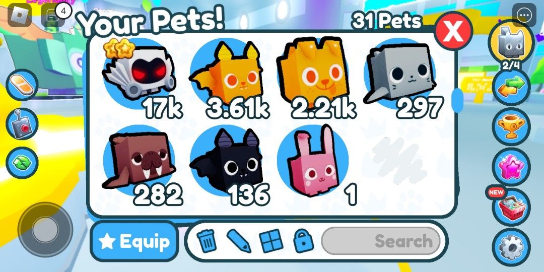 PET SIMULATOR X, Video Gaming, Video Games, Others on Carousell