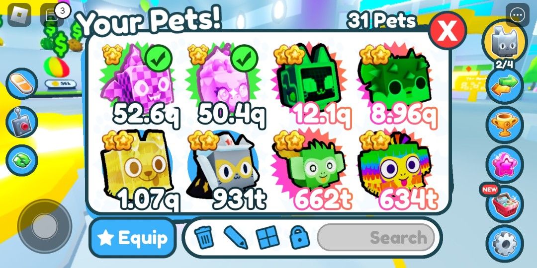 PET SIMULATOR X, Video Gaming, Video Games, Others on Carousell