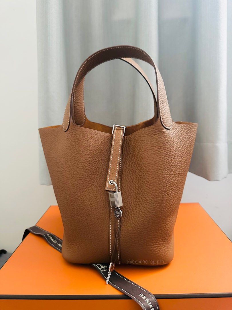 Picotin 22 Gold PHW Luxury Bags Wallets on Carousell