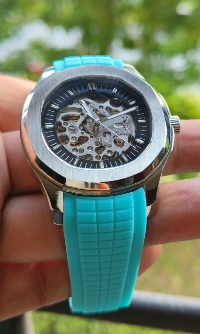 RS Seiko Mod Aquanaut Skeleton 42mm Men s Fashion Watches Accessories Watches on Carousell