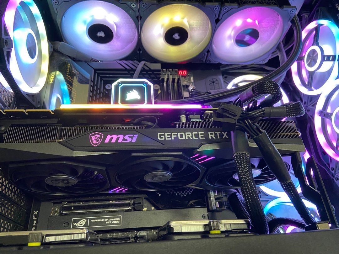 RTX 3090 / i9-12900K / Z690 ASUS ROG MAXIMUS High-end DDR5 Gaming PC ...