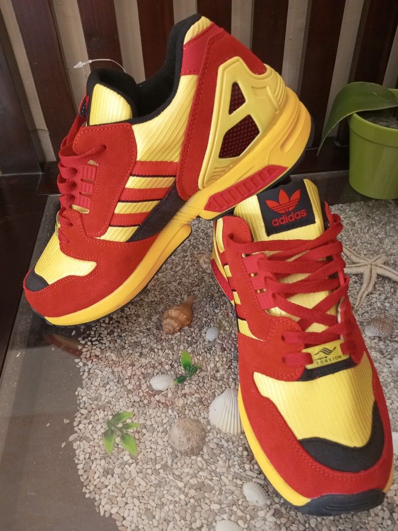 Orange Zx 9000 Adidas Zx 8000 Uomo Arancione Adidas Zx 9000 Men