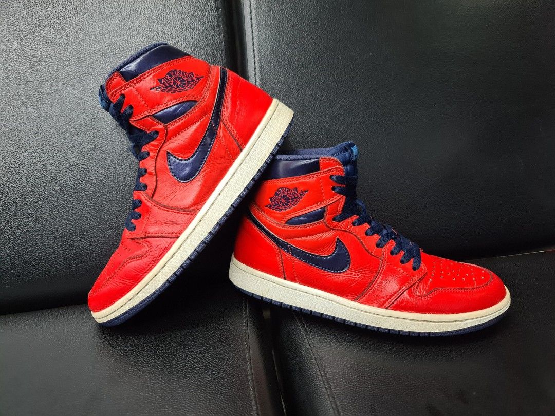 SEPATU SECOND NIKE AJ 1 AIR JORDAN 1 RETRO HIGH OG DAVID LETTERMAN