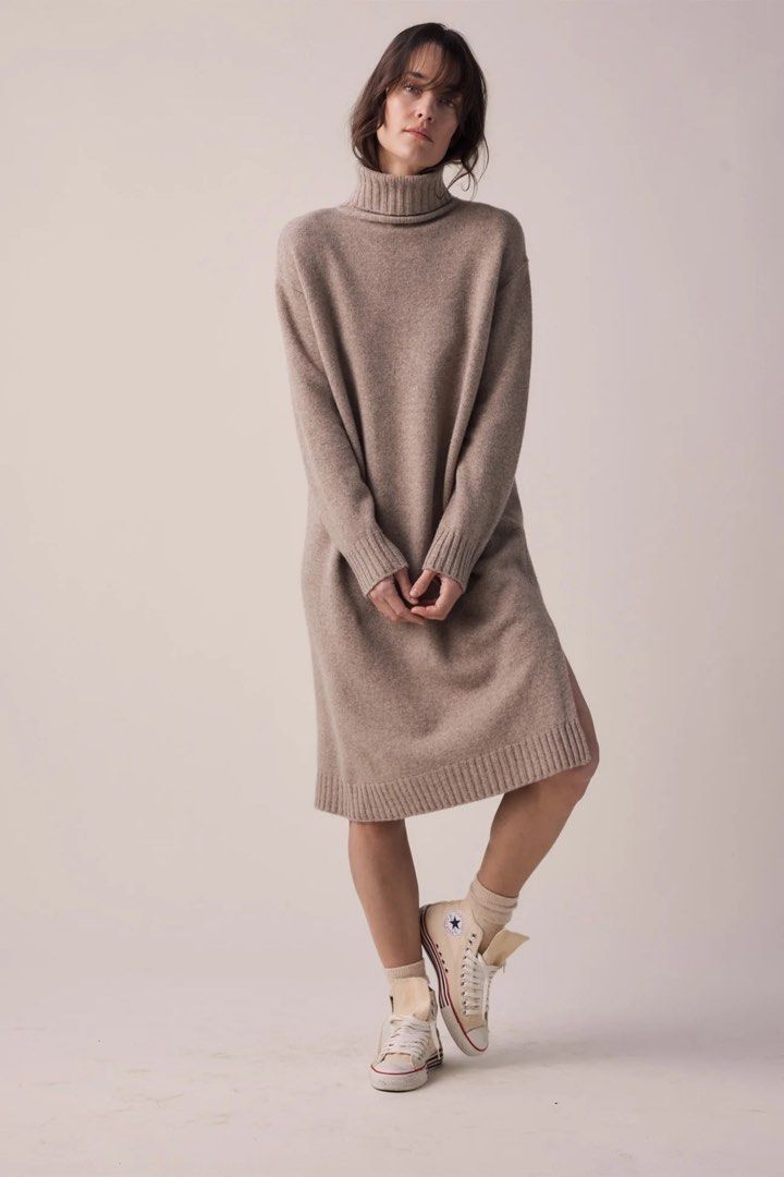 Uniqlo turtleneck dress discount