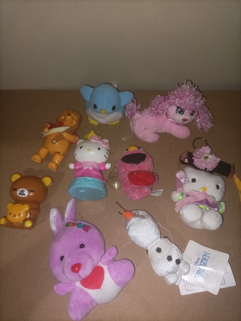 Stuffed toys take all/bundle (Category: Plushies & Soft Toys) located in Antipolo. Submitted by iice00 (Listing ID 1327413880, Image 3). Description: take all for 350 all good as new antipolo area.
