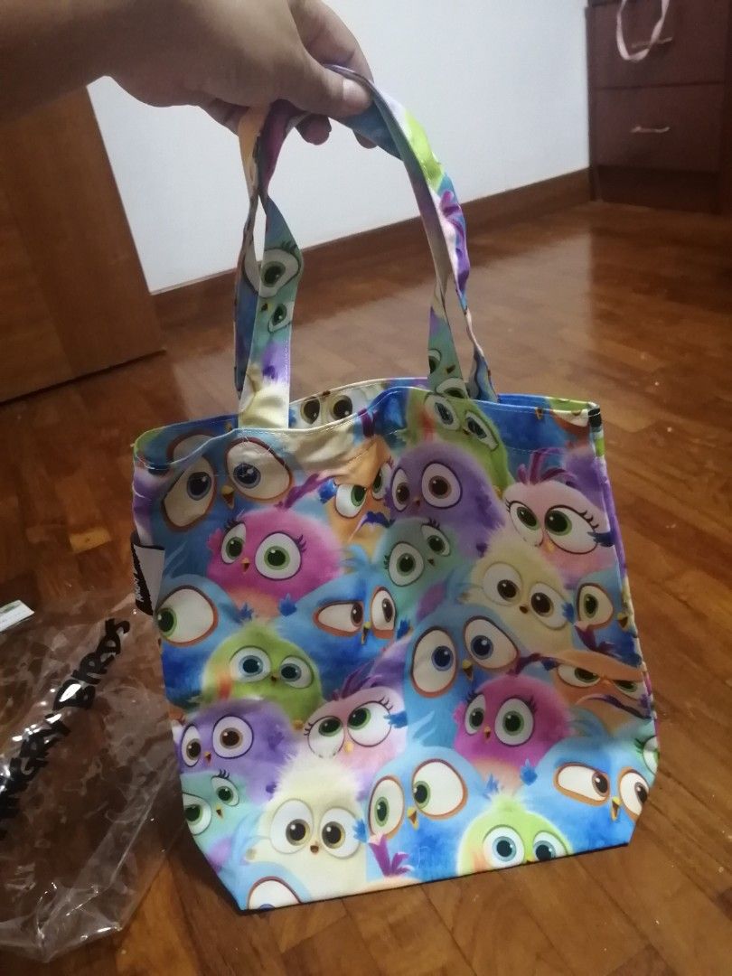 Suntec city angry birds tote bag, Women's Fashion, Bags Wallets