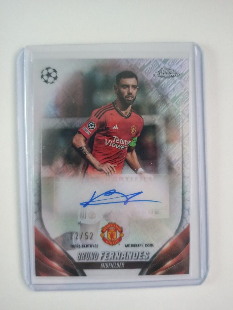 鑑定済み】Topps Chrome／Bruno Fernandes RC! Buy Cards Bruno