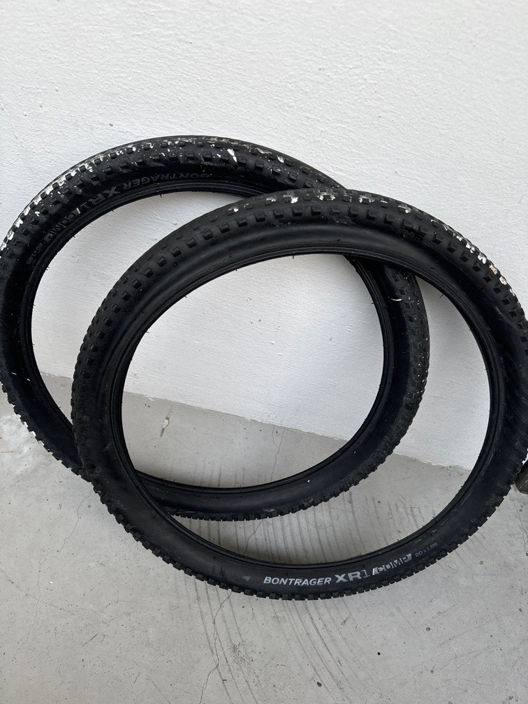 Used 20 inches MTB Tyres Bontrager XR1 Comp 20x1.85