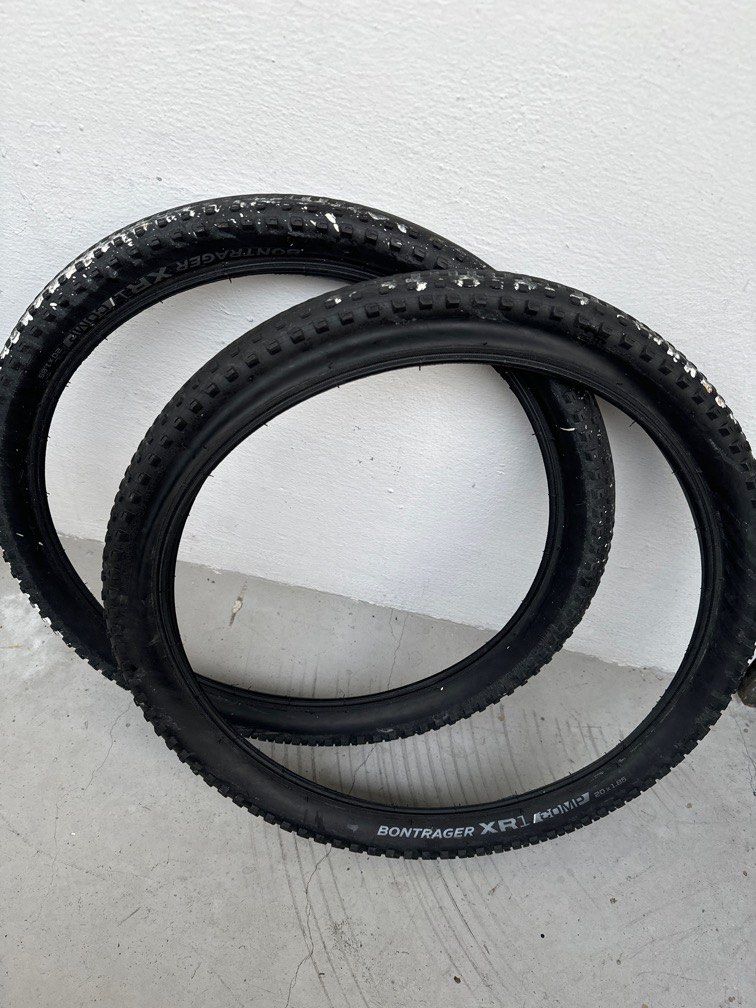 Used 20 inches MTB Tyres Bontrager XR1 Comp 20x1.85 Sports Equipment Bicycles Parts Parts Accessories on Carousell