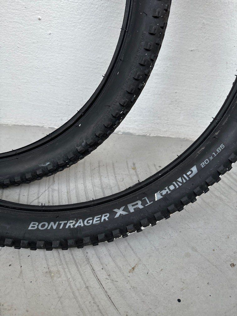Used 20 inches MTB Tyres Bontrager XR1 Comp 20x1.85