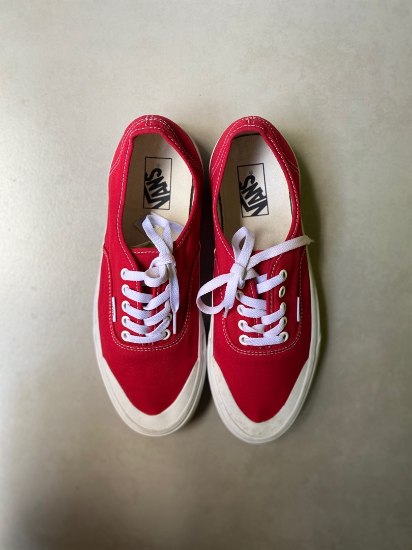 Vans authentic 138 red outlet