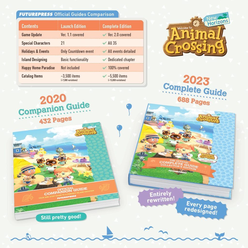 WTB Animal Crossing New Horizons Official Complete Guide [Hardcover