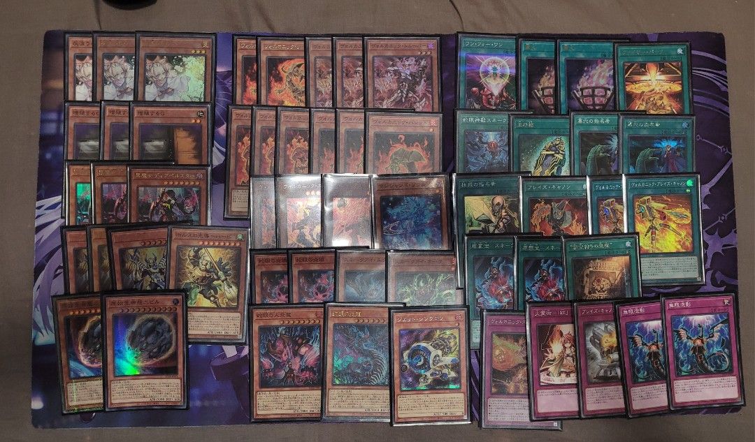 WTS Snake eyes volcanic yugioh deck, Hobbies & Toys, Toys & Games on  Carousell