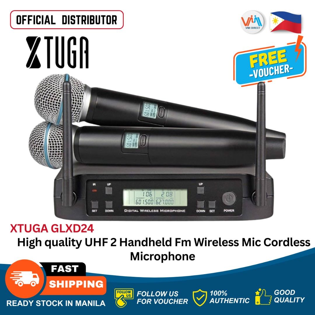 XTUGA GLXD24 High Sound Quality Professional Flexible Metal Portable ...
