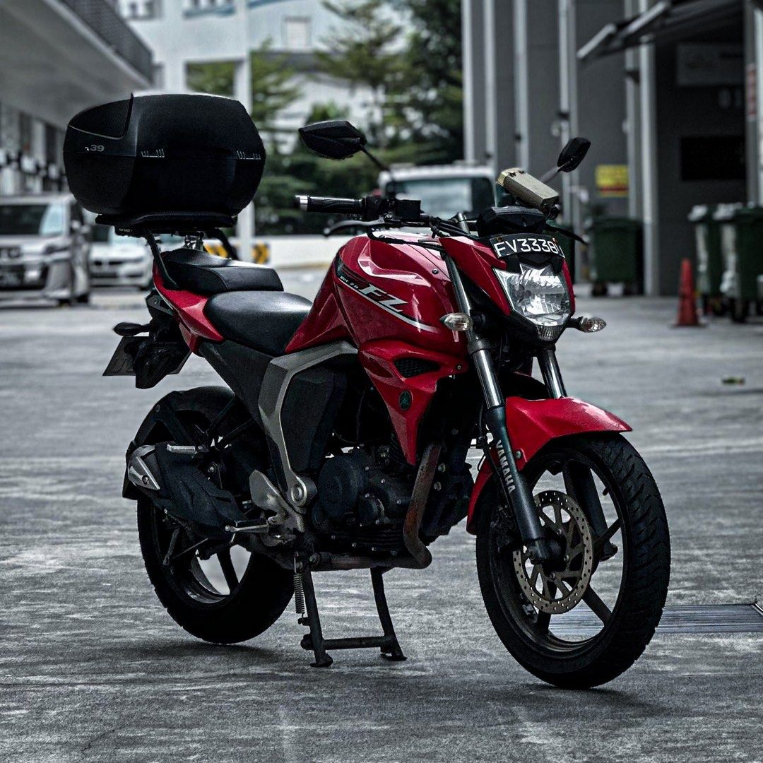 Yamaha FZN 150 V2, Motorcycles, Motorcycles for Sale, Class 2B on Carousell