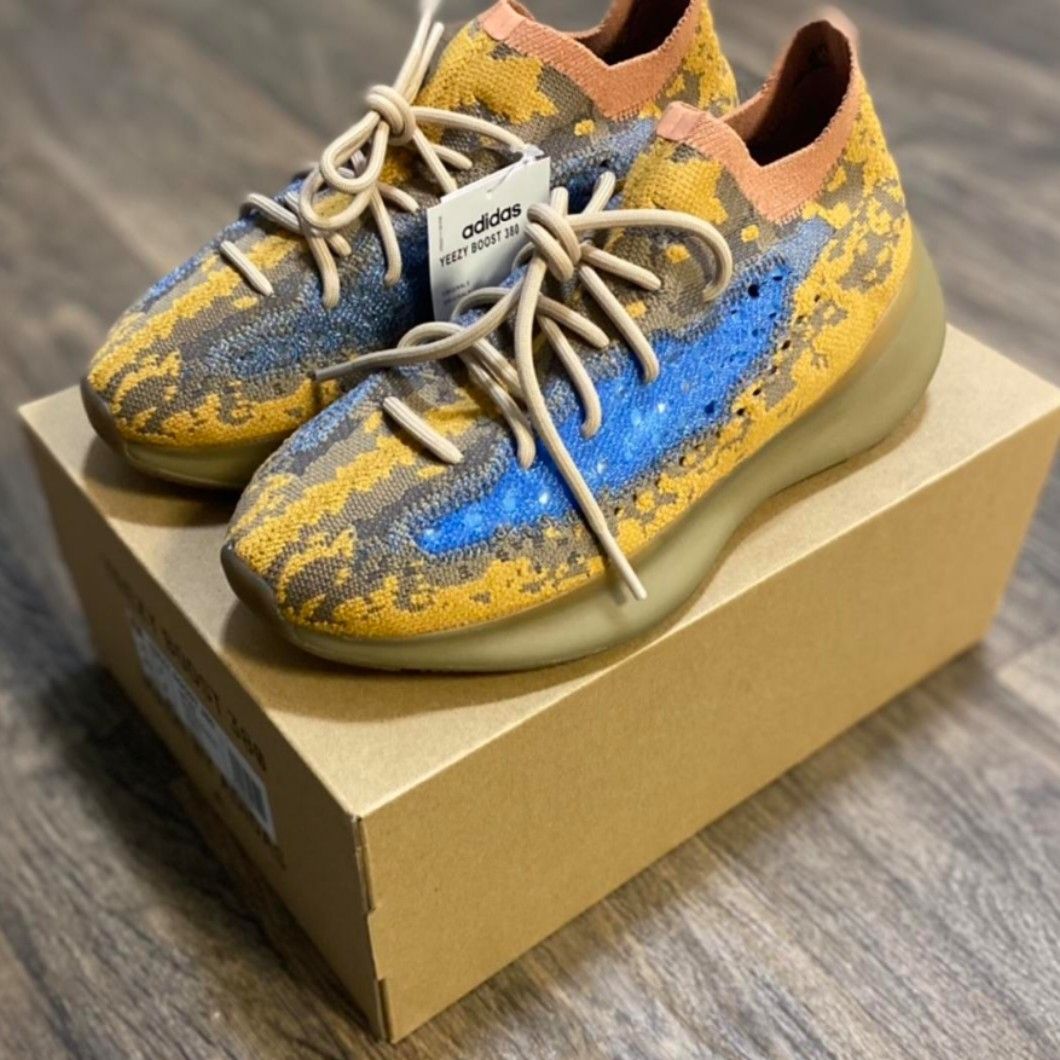 adidas sneakers mens adidas yeezy boost 380 blue oat