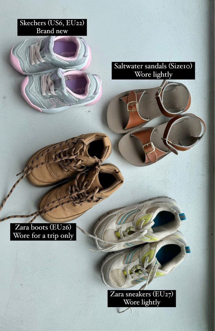 Zara Saltwater Skechers kids shoes