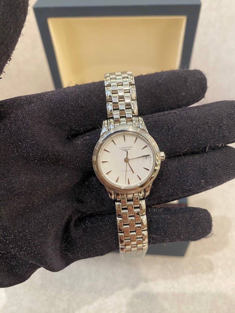 2023 LONGINES FLAGSHIP REF L4.274.4.12.6 WHITE DIAL 26MM AUTOMATIC