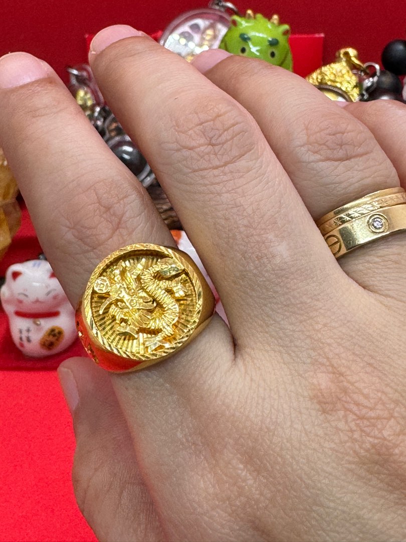Mens asian gold rings store