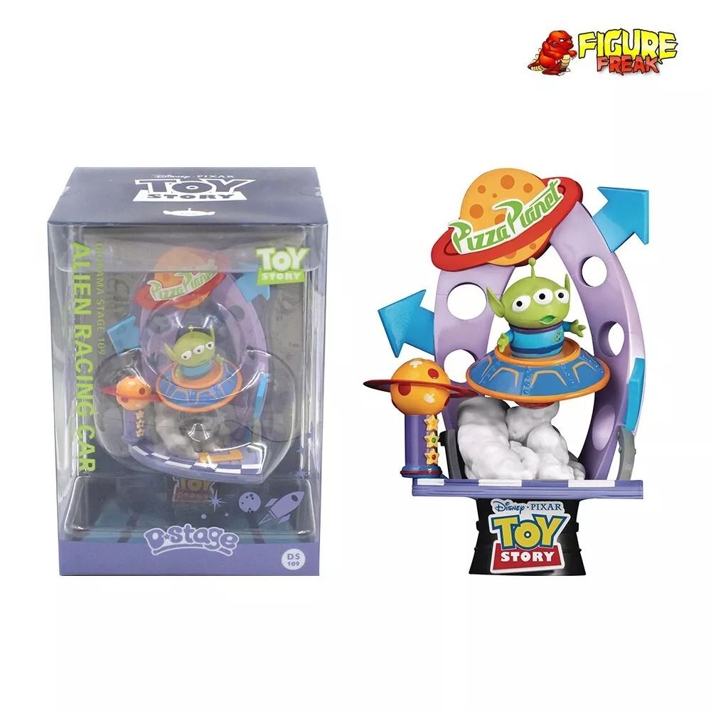 全新 三眼仔 Alien Racing Car 反斗奇兵 Toy Story D Stage 109 15cm Figure Beast ...