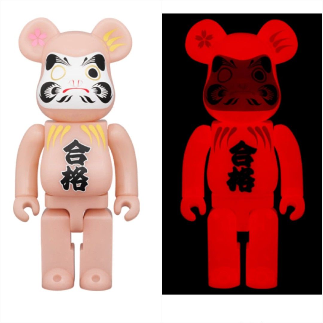 BE@RBRICK 達磨 合格 蓄光 100%/400%（MEDICOM TOY - BE@RBRICK