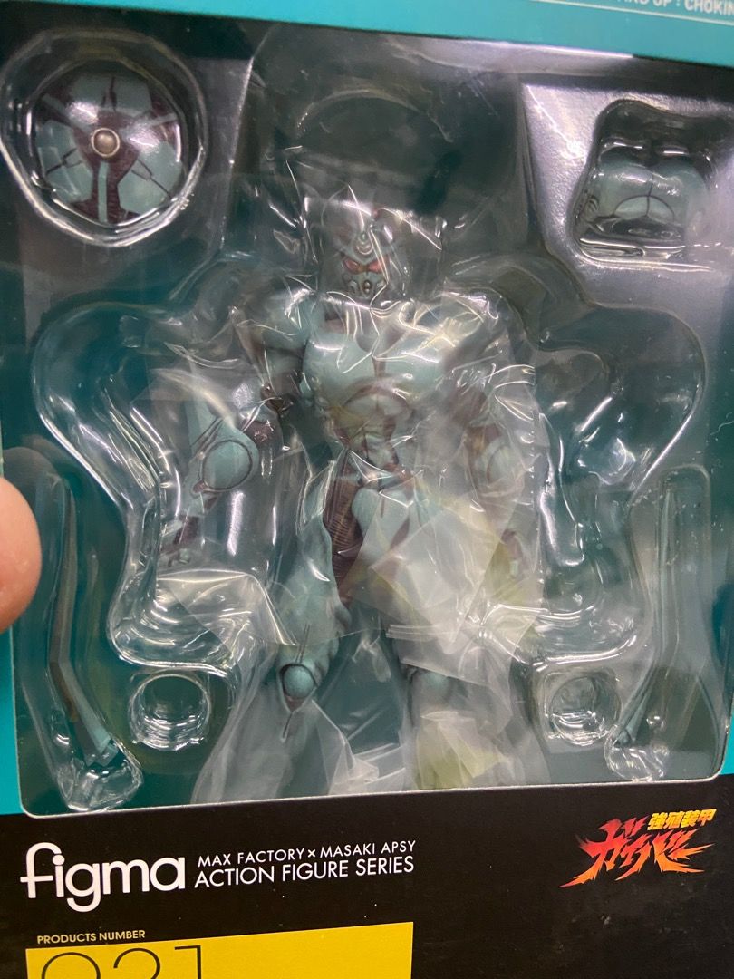 絕版 初版 Figma 231 連 初回特典背景地台 Max Factory x Masaki Apsy 加爾巴 1 Guyver 1 I ...