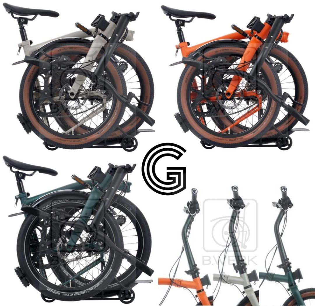 𝗖𝗡𝗬 𝗗𝗘𝗔𝗟 𝗥𝗲𝗮𝗱𝘆 𝘀𝘁𝗼𝗰𝗸 Brompton G Line Size S & M Traildust White, Forest ...