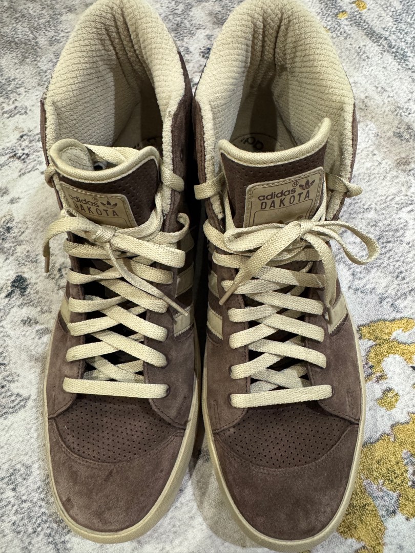ADIDAS DAKOTA sneaker highcut 10.5UK BROWN
