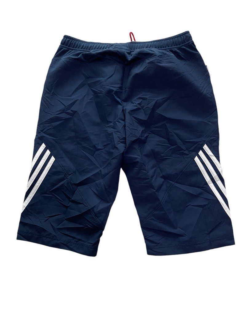 Adidas navy 3 4 pant Men s Fashion Bottoms Shorts on Carousell