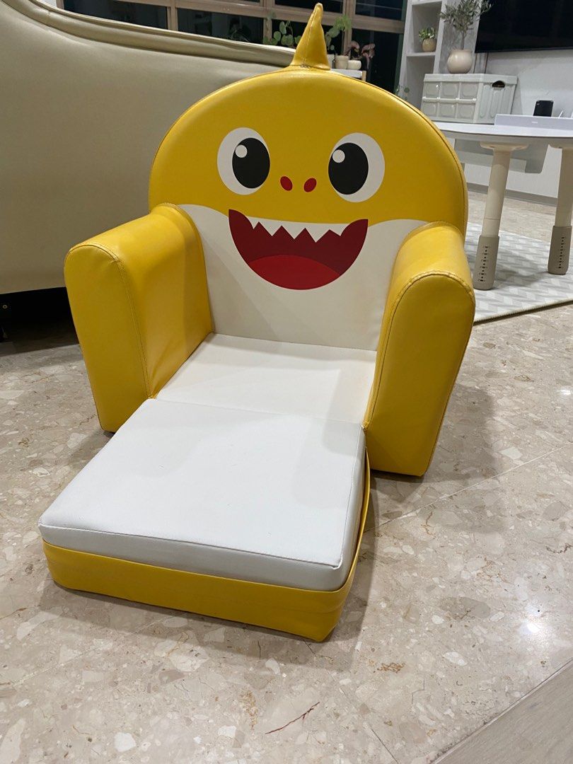 Baby shark pinkfong sofa chair for children kids Babies Kids Baby Nursery Kids Furniture Kids Tables Chairs on Carousell