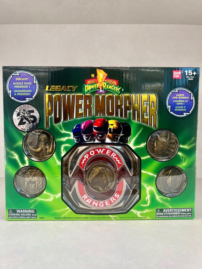 Bandai MMPR Legacy Power Morpher, Hobbies & Toys, Memorabilia &  Collectibles, Vintage Collectibles on Carousell