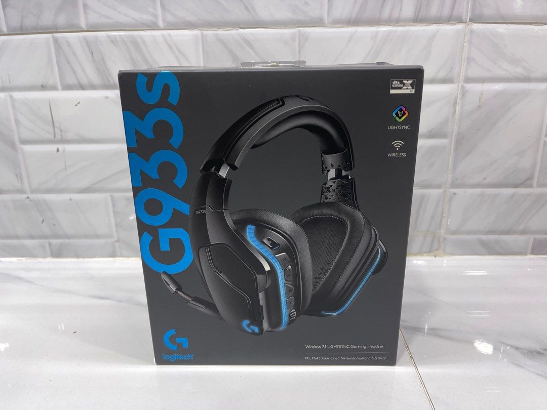 Brand New Logitech G933S Wireless 7.1 Surround Sound Lightsync Gaming Headset